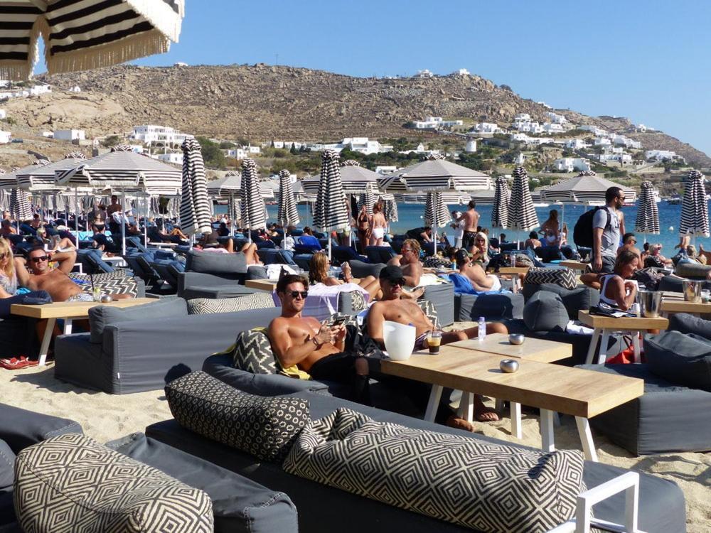Magical Ornos! Beach House!Beach 1' Walk-Mykonos Town 2Km Exterior photo